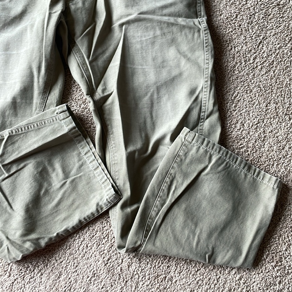 KUHL Outkast Canvas Pants Men’s 34x30 Workwear Outdoor Hiking Khaki Cargo - Picture 13 of 14